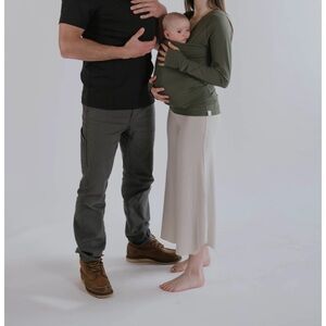 High waisted flow leggings black